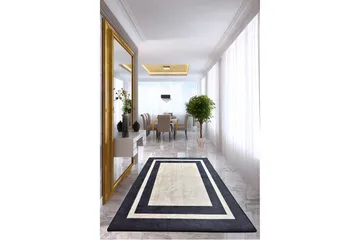 Quadru Entrematta 80x300 cm - Flerfärgad/Sammet - Textil & mattor - Mattor - Modern matta - Gångmattor