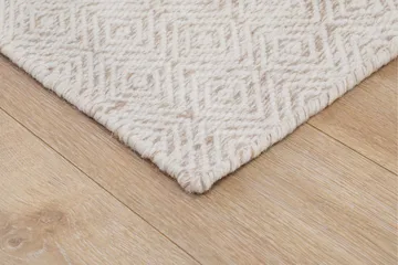Gåsöga Ullmatta 200x300 cm Rektangulär - Beige - Textil & mattor - Mattor - Modern matta - Ullmatta