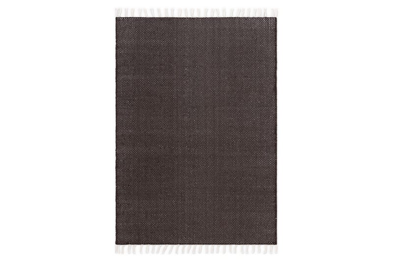 Garnmatta Line, 160x230 cm, Choklad