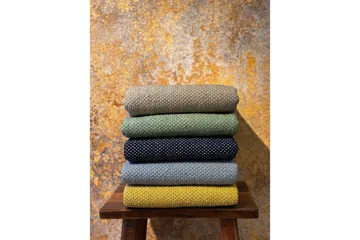 Garnmatta Line - 75x220 cm, Gul - Textil & mattor - Mattor - Modern matta - Bomullsmatta