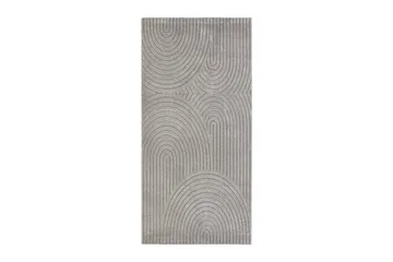 Genova Zen Wiltonmatta 80x150 cm Rektangulär - Grå - Textil & mattor - Mattor - Modern matta - Wiltonmattor