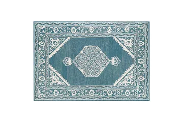 Gevas Ullmatta 140x200 cm - Blå - Textil & mattor - Mattor - Modern matta - Ullmatta