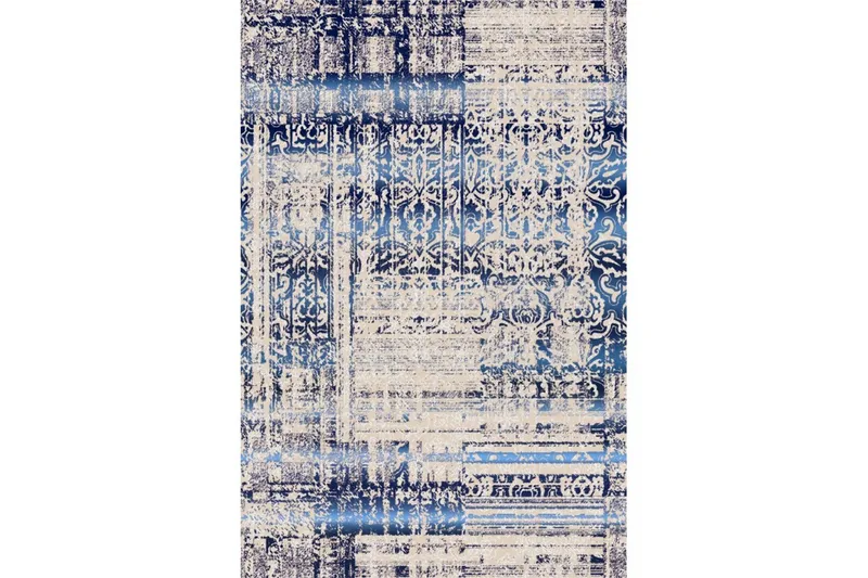 Hallmatta Stribor Blå, 80 x 150 cm