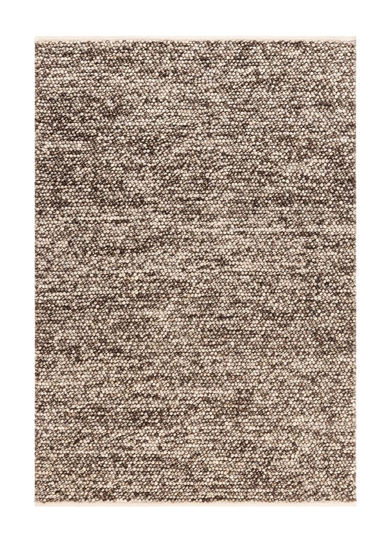 Handvävd Matta Bubble 200x300 cm, Choklad Melange