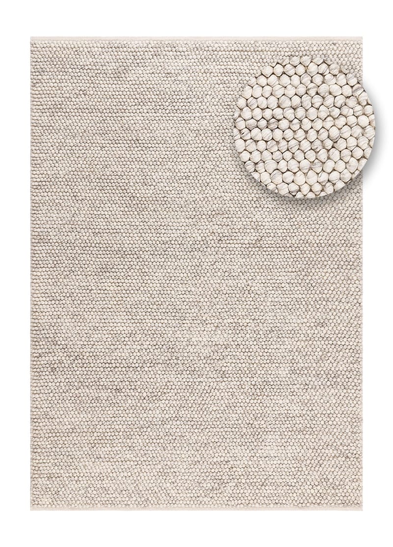 Handvävd Matta Bubble 300x400 cm - IvoryMelange - Textil & mattor - Mattor - Modern matta - Ullmatta