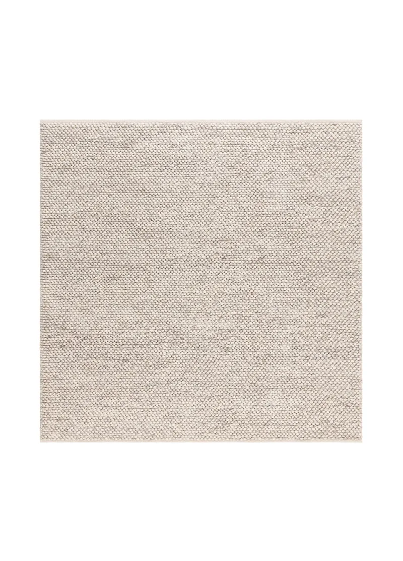 Handvävd Matta Bubble Kvadratisk 240x240 cm, IvoryMelange