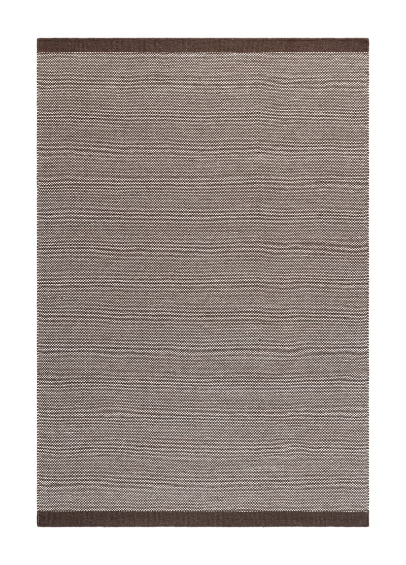 Handvävd Matta Sandhamn 160x230 cm, Choklad