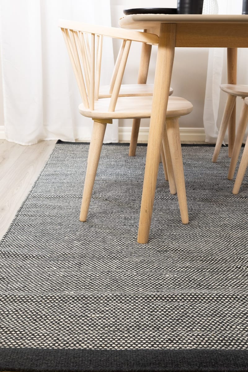 Handvävd Matta Sandhamn 240x340 cm - Indigoblå - Textil & mattor - Mattor - Modern matta - Ullmatta