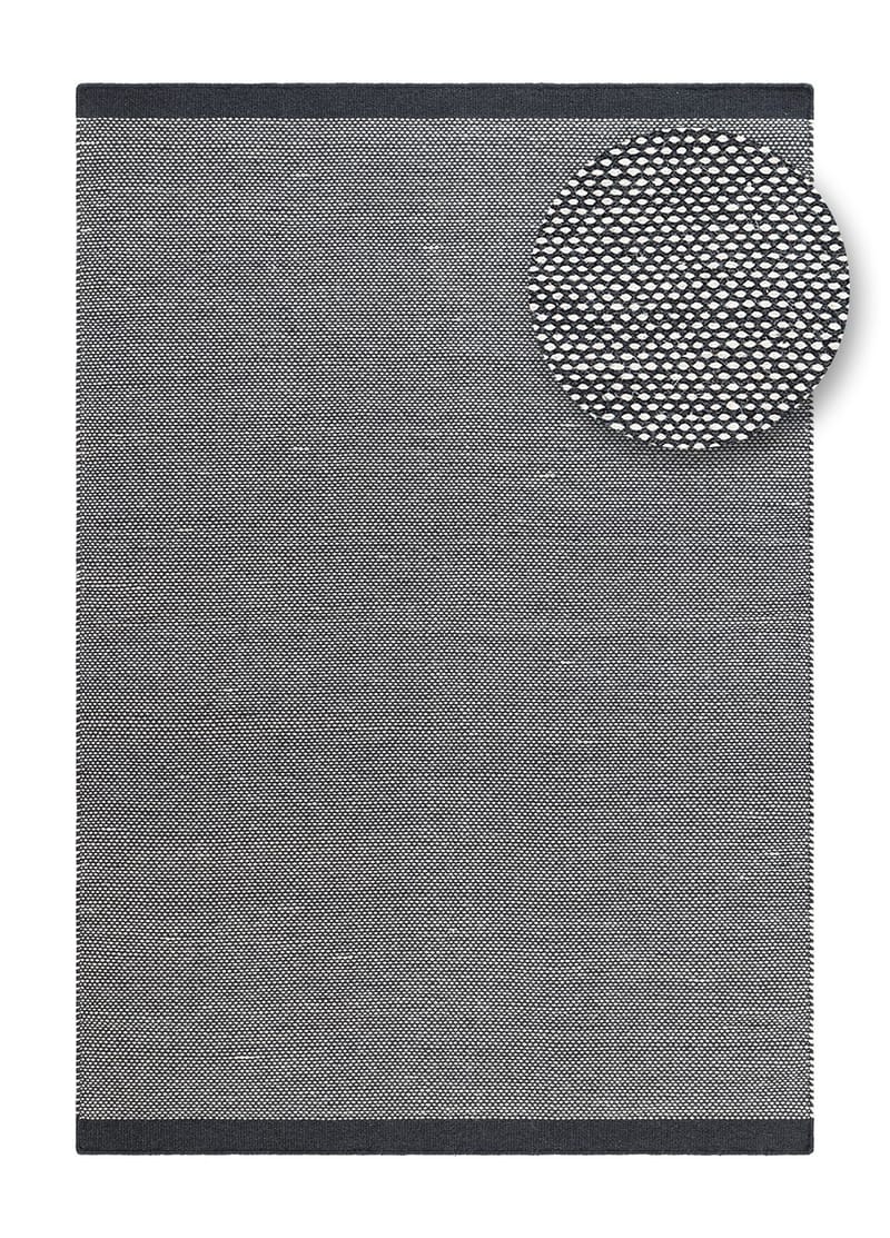 Handvävd Matta Sandhamn 240x340 cm - Indigoblå - Textil & mattor - Mattor - Modern matta - Ullmatta