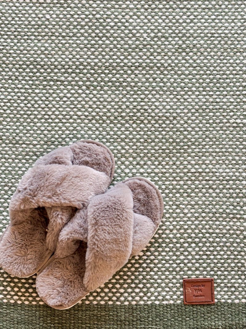 Handvävd Matta Sandhamn 300x400 cm - Smaragdgrön - Textil & mattor - Mattor - Modern matta - Ullmatta