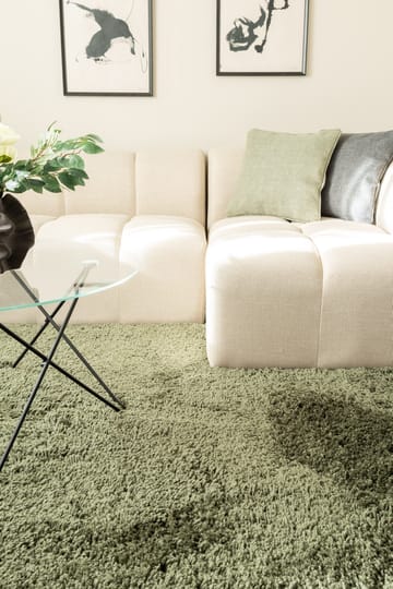 Handvävd Matta Sorrento 200x300 cm - Smaragdgrön - Textil & mattor - Mattor - Modern matta - Ryamatta & luggmatta