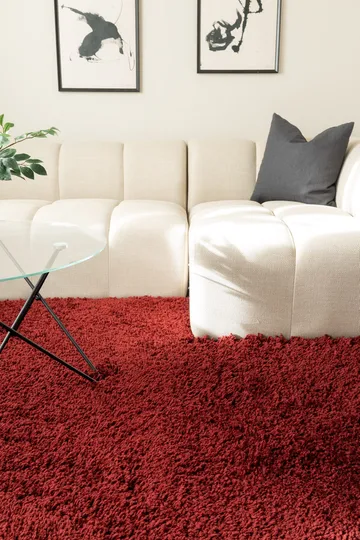 Handvävd Matta Sorrento 240x340 cm - Marsala - Textil & mattor - Mattor - Modern matta - Ryamatta & luggmatta