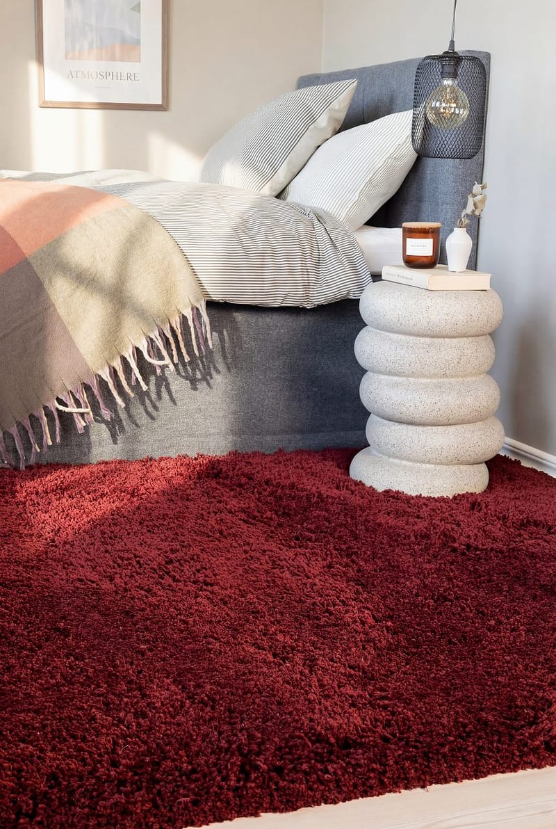 Handvävd Matta Sorrento 240x340 cm - Marsala - Textil & mattor - Mattor - Modern matta - Ryamatta & luggmatta