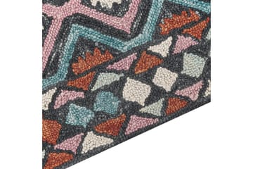 Haymana Ullmatta 140x200 cm - Blå - Textil & mattor - Mattor - Modern matta - Ullmatta