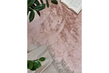 Heaven Rektangulär Ryamatta & Luggmatta 60x120 cm - Rosa - Textil & mattor - Mattor - Modern matta - Ryamatta & luggmatta