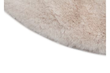 Heaven Rund Ryamatta & Luggmatta 120 cm - Natur - Textil & mattor - Mattor - Modern matta - Ryamatta & luggmatta