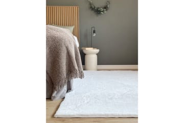 Heaven Stor Rektangulär Ryamatta & Luggmatta 240x340 cm - Vit - Textil & mattor - Mattor - Modern matta - Ryamatta & luggmatta