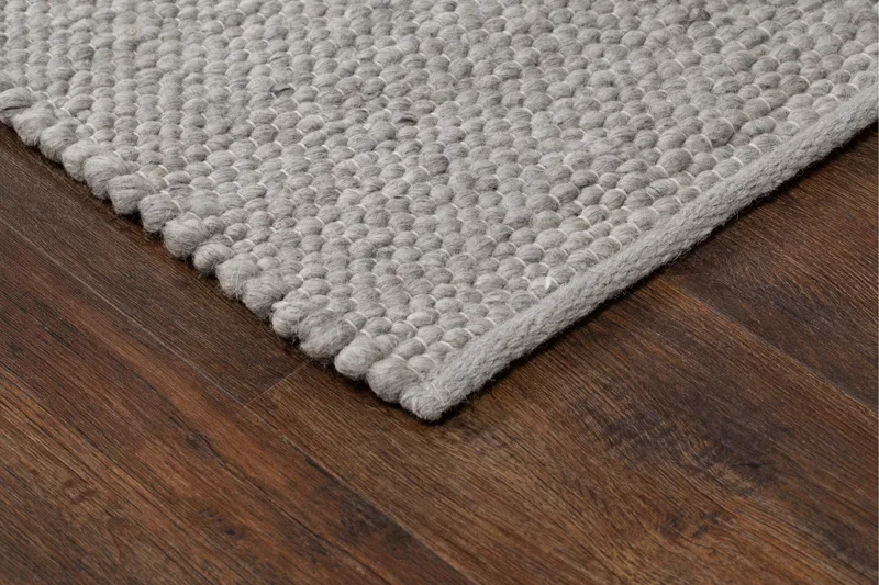 Skagen Ullmatta 140x200 cm - Silver - Textil & mattor - Mattor - Modern matta - Ullmatta