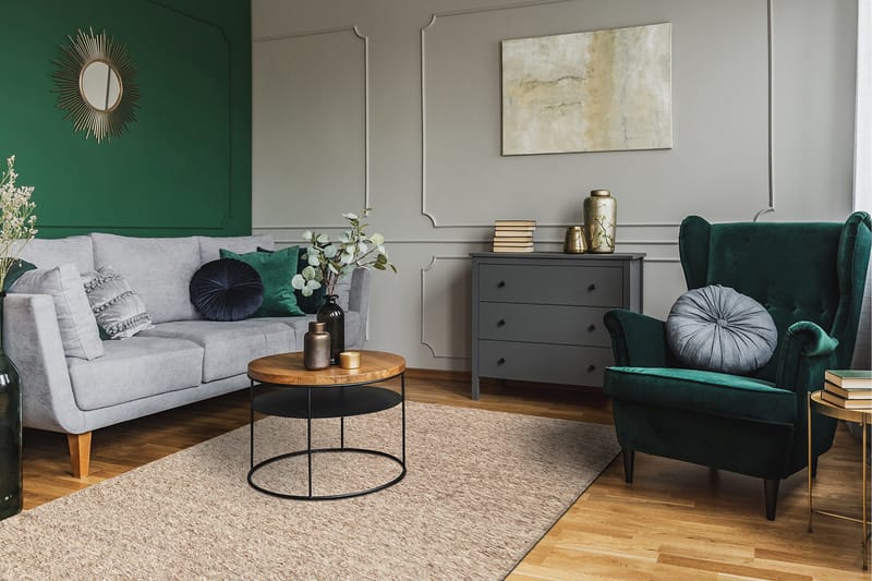 Skagen Ullmatta 240x340 cm - Linne - Textil & mattor - Mattor - Modern matta - Ullmatta