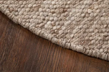 Skagen Ullmatta Rund 200 cm - Linne - Textil & mattor - Mattor - Modern matta - Ullmatta