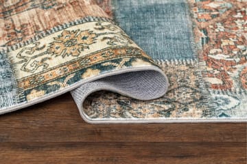 Tarfaya Friezematta 160x230 cm - Flerfärgad - Textil & mattor - Mattor - Orientaliska mattor - Patchwork matta