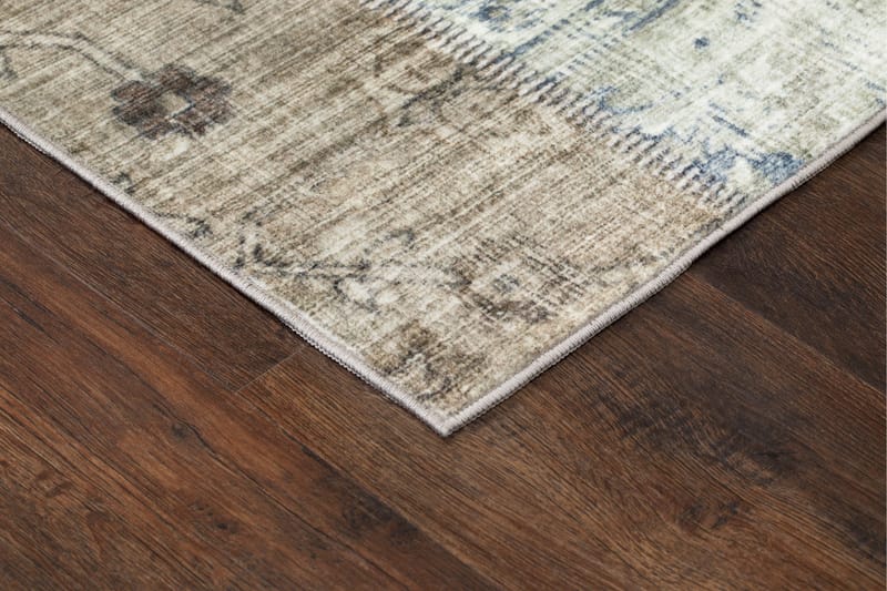 Tarfaya Friezematta 160x230 cm - Natur - Textil & mattor - Mattor - Orientaliska mattor - Patchwork matta