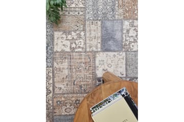 Tarfaya Friezematta 200x290 cm - Natur - Textil & mattor - Mattor - Orientaliska mattor - Patchwork matta