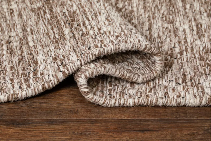 Torekov Ullmatta 140x200 cm - Nougat - Textil & mattor - Mattor - Modern matta - Ullmatta