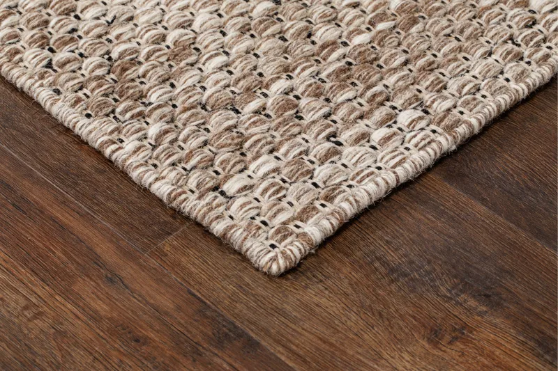 Torekov Ullmatta 75x150 cm - Nougat - Textil & mattor - Mattor - Modern matta - Ullmatta