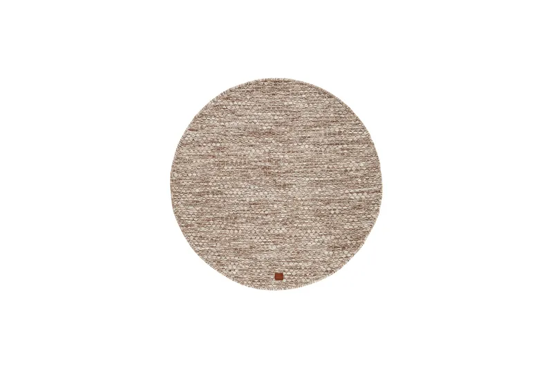 Torekov Ullmatta Rund 200 cm, Nougat