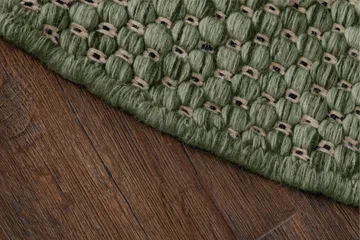 Torekov Ullmatta Rund 240 cm - Grön - Textil & mattor - Mattor - Modern matta - Ullmatta