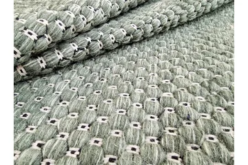Torekov Ullmatta Rund 240 cm - Grön - Textil & mattor - Mattor - Modern matta - Ullmatta