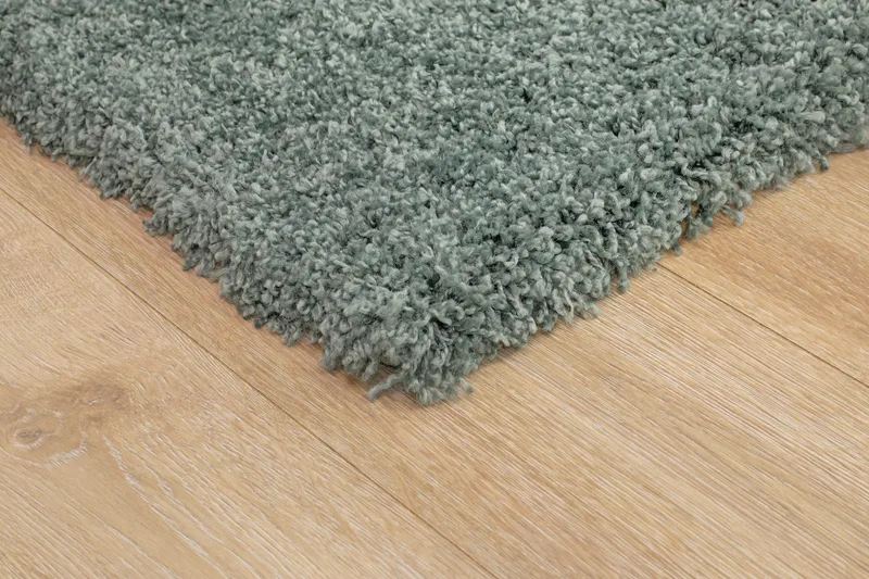 Lounge Ryamatta 133x190 cm Rektangulär - Grön - Textil & mattor - Mattor - Modern matta - Ryamatta & luggmatta