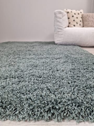Lounge Ryamatta 133x190 cm Rektangulär - Grön - Textil & mattor - Mattor - Modern matta - Ryamatta & luggmatta