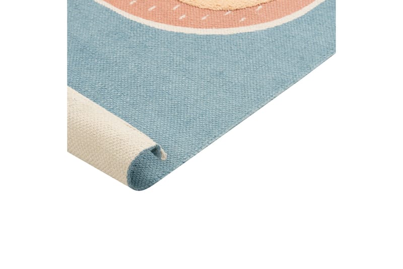 Isak Bomullsmatta 80x150 cm - Blå - Textil & mattor - Barntextilier - Barnmatta & lekmatta