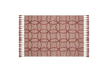 Kirsehir Bomullsmatta 160x230 cm - Röd - Textil & mattor - Mattor - Modern matta - Bomullsmatta