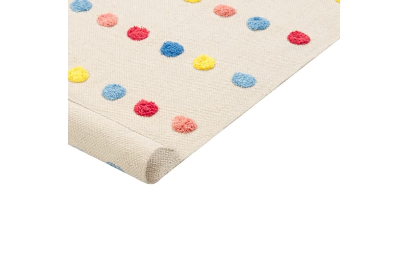 Leles Bomullsmatta 80x150 cm - Beige - Textil & mattor - Barntextilier - Barnmatta & lekmatta