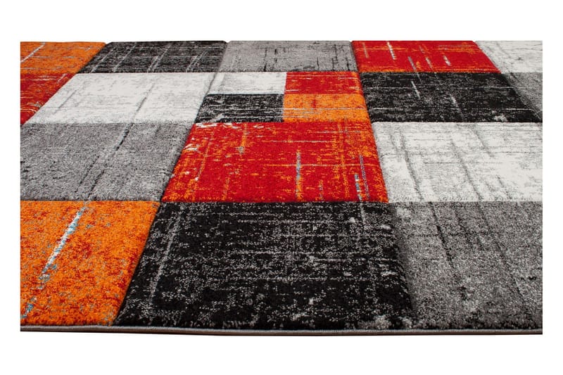 London Square Friezematta 160x230 - Röd/Orange - Textil & mattor - Mattor - Modern matta - Wiltonmattor