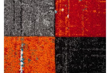 London Square Friezematta 160x230 - Röd/Orange - Textil & mattor - Mattor - Modern matta - Wiltonmattor