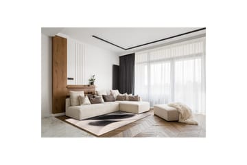 Maskinvävd Matta Brilliance Modern - 140x200 cm, Grey - Textil & mattor - Mattor - Modern matta - Wiltonmattor