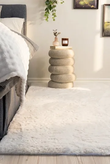 Maskinvävd Matta Heaven Deluxe 200x290 cm - Creme - Textil & mattor - Mattor - Modern matta - Ryamatta & luggmatta