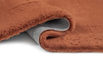 Maskinvävd Matta Heaven Deluxe kvadratisk 200x200 cm - rost - Textil & mattor - Mattor - Modern matta - Ryamatta & luggmatta