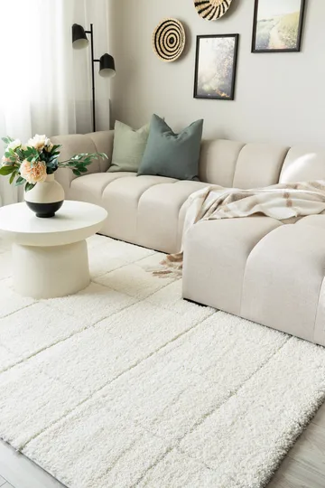Maskinvävd Matta Montana Square 240x340 cm - Creme - Textil & mattor - Mattor - Modern matta - Wiltonmattor