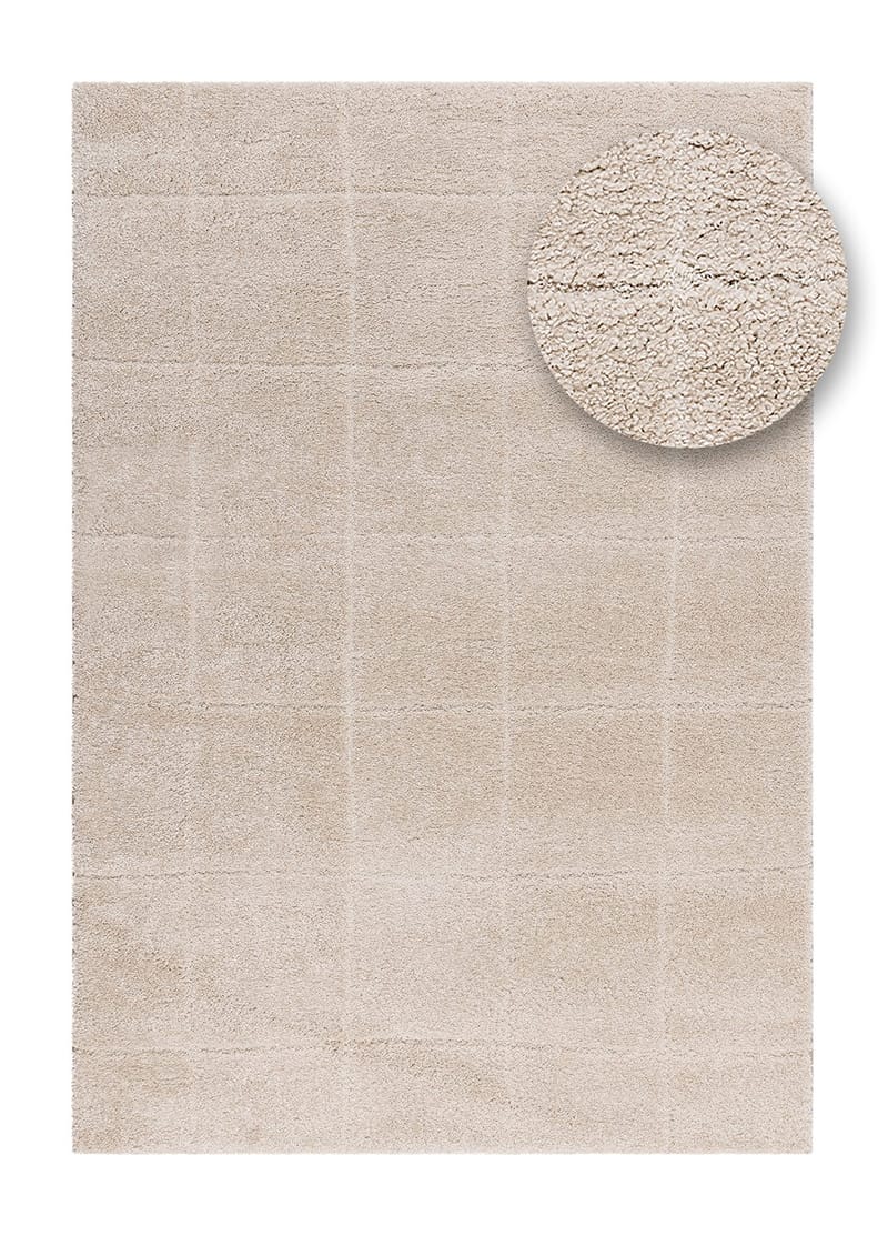 Maskinvävd Matta Montana Square 240x340 cm - Linne - Textil & mattor - Mattor - Modern matta - Wiltonmattor