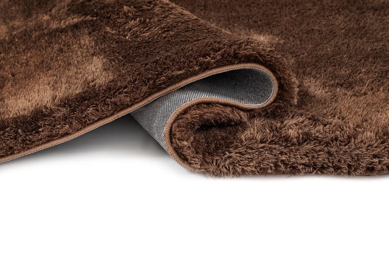 Maskinvävd Matta Novelle 140x200 cm - Mörkbrun - Textil & mattor - Mattor - Modern matta - Ryamatta & luggmatta
