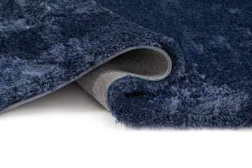 Maskinvävd Matta Novelle Kravdratisk 240x240 cm - Blå - Textil & mattor - Mattor - Modern matta - Ryamatta & luggmatta