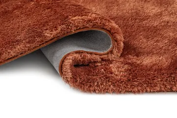 Maskinvävd Matta Novelle Kravdratisk 240x240 cm - Koppar - Textil & mattor - Mattor - Modern matta - Ryamatta & luggmatta