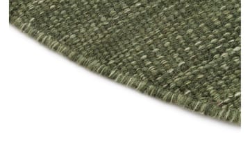 Birka Ullmatta Rund 240 cm - Grön - Textil & mattor - Mattor - Modern matta - Ullmatta