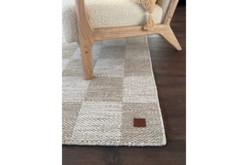 Moharan Ullmatta 200x300 cm Rektangulär - Linne - Textil & mattor - Mattor - Modern matta - Ullmatta