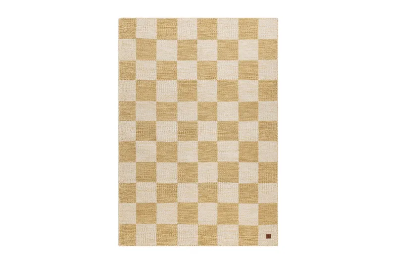 Moharan Ullmatta 240x340 cm Rektangulär, Gul